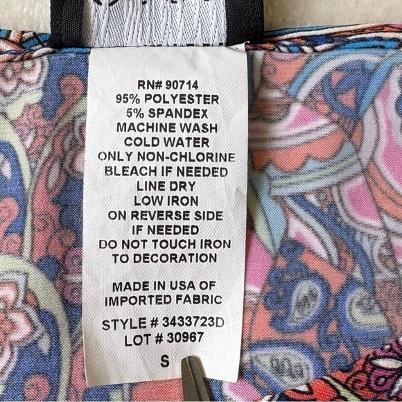 Hippie Boho Statement Piece Big Bell Sleeves
Rich Vibrant Multi Color EUC Small - Picture 9 of 13